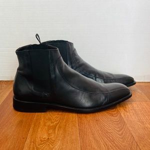 Too Boot NY., Mens Black Chelsea Boots, 9.